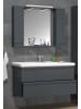 ebuy24 Badmöbelset SiloraXL Anthrazit 100 x 46 cm