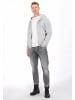 DreiMaster Men Hoodie in grey melange