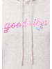 IZIA Women Hoodie in Offwhite