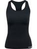 Hummel Hummel Top Hmlclea Yoga Damen Atmungsaktiv Feuchtigkeitsabsorbierenden Nahtlosen in BLACK MELANGE