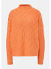 comma CI Strickpullover langarm in Orange