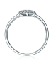 Trilani Ring aus Sterling Silber mit Zirkonia in silber