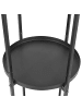 Beliani Indoor Blumentopf TAMARIX in Schwarz - (W) 35 x (H) 160 x (L) 35 cm