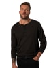 JP1880 Kurzarm T-Shirt in dunkelbraun