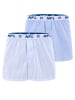 NFL Boxer NFL Shield Stripe in LBL/WHT