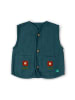 Little Green Radicals Besticktes Gilet in Navy