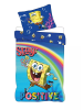 SpongeBob SpongeBob Schwammkopf Stay Positive Kinder, Kindergarten Bettwäsche