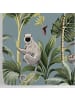 WALLPAPERS4BEGINNERS Tapete Dschungel in Grau - (W) 200 × (L) 280 cm