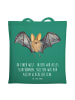 Mr. & Mrs. Panda Strandtasche Fledermaus Flügel mit Spruch in Mint