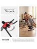 tectake Sit-up-Trainer inklusive Trainingscomputer, 5-fach verstellbar