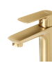 Beliani Wasserhähne CHIMBOTE in Gold - (W) 4 x (H) 21 x (L) 13 cm