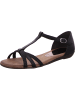 Tamaris Sandale in schwarz