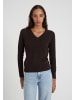 Style Republic Kaschmirpullover V-Neck in coffee