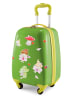 Hauptstadtkoffer For Kids - Kindertrolley mit Feenaufklebern in Apfelgrün
