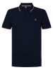 Petrol Industries Klassisches Poloshirt Wave in Blau