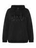 Ulla Popken Sweatshirt in schwarz