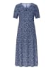 WITT WEIDEN Jersey-Kleid in marine-weiß-bedruckt