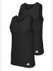 adidas Tanktop Active Flex Cotton Ergonomic in Black