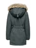 ONLY Carmakoma Langer Parka in Blackened Pearl