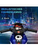 HOMCOM Kinder Elektromotorrad in Blau 86L x 42B x 52H cm