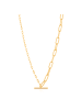 Ania Haie Halskette The T-Bar in gold