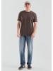 QS T-Shirt in 8947_dunkelbraun