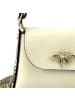 Florence Umhängetasche Leder beige ca. 19cm