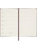 Moleskine 12 Monate Wochen Notizkalender 2024, Fester Einband in Burgundrot