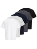 Jack & Jones 5er-Pack T-shirt in Bright White