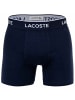 Lacoste Boxershort 3er Pack in Dunkelblau/Rot