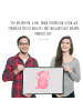Mr. & Mrs. Panda Bodenvorleger Axolotl Hurra ohne Spruch in Grau Pastell