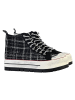 Desigual Crush BN – Hoher Sneaker mit Schnürung Schwarz
