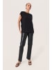 Soaked in Luxury Top SLZaya Lockere Passform in Black