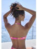 LASCANA Bügel-Bandeau-Bikini-Top in beere-pfirsich