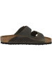 Birkenstock Sandale Arizona Leder Mix normal in gruen