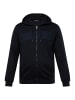 Men Plus Sweatjacke in navy blau