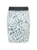 Swirly Damen Rock in WEISS SCHWARZ