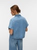 Vero Moda VMINGEBORG Denim Hemd in Light Blue Denim
