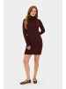 SAINT TROPEZ Kleid U6801, Gerade Passform in Winetasting Melange