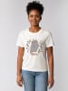 wat? Apparel T-Shirt Unicorn Cat in Off White