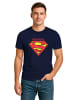 United Labels Dad Power T-Shirt - Superman Logo in blau