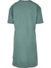 Urban Classics Urban Classics Damen Ladies Organic Oversized Slit Tee Dress in paleleaf
