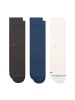 STANCE Socken 3er Pack in Weiß/Blau/Braun