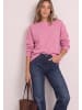 Street One Damen Strickpullover mit U-Boot-Ausschnitt in Warm Blush Mel.