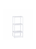 relaxdays Badregal in Weiß - (B)34,5 x (H)80 x (T)33 cm