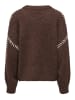 JDY Strickpullover in Chocolate Brown