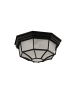 Licht-Erlebnisse Außen Deckenlampe (B)27 x (L)27 x (H)13 cm in Schwarz