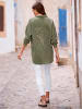 Heine Hemdbluse in khaki