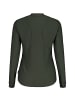 Maloja W MONTALINM. LANGARMSHIRT in Tannengrün