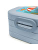 Mr. & Mrs. Panda Lunchbox Seeigel Design mit Spruch in Blau Pastell